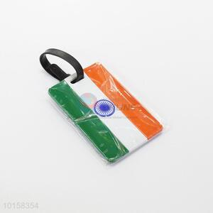 Wholesale factory price pvc flag luggage tag