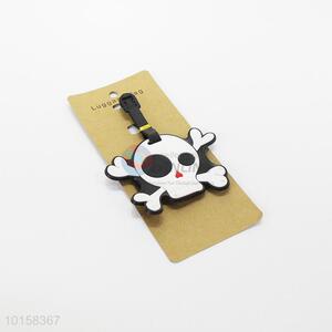 Cool design poisonous sign shaped pvc luggage tag