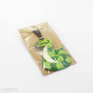 New arrival snake shaped pvc luggage tag