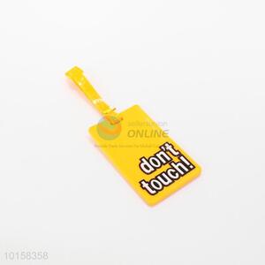 New arrival cheap pvc words luggage tag