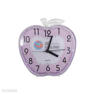 New Arrivals Light Purple Apple Shape <em>Desk</em> Alarm Clock