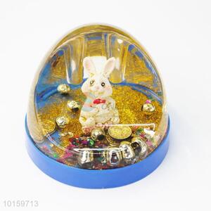 Desktop office decoration acrylic rabbit penholder