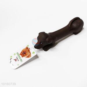Cute Black Dog Shaped Sound Squeaker Dog Toys