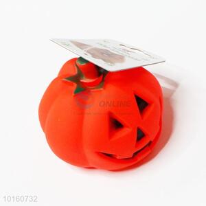 Cute Pumpkin Shaped Rubber Pet Toys