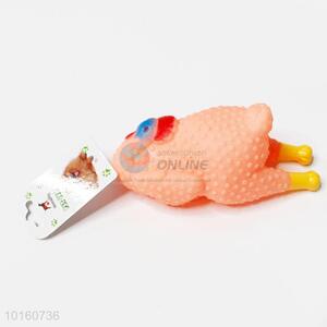 Pet Toy Emulational Chicken Rubber Sound Squeaker Dog Toys