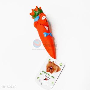 Emulational Cartoon Carrot Shaped Sound Squeaker Dog Toys
