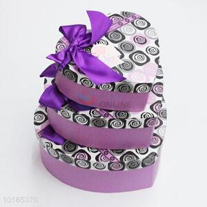 Fashion Style Paper Gift Box,Gift Box Packaging, 3 Pieces/Set
