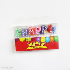 High quality letter birthday candle
