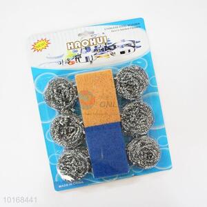 Cleaning Kitchen Pot Stainless Steel Scourers