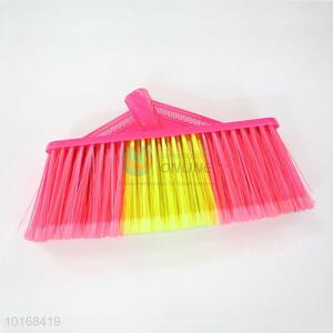 Pink Yellow Bristle Floor Cleaning Plastic Broom Head
