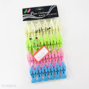 High Quality Mixed Color Plastic Laundry Clip Clothespins
