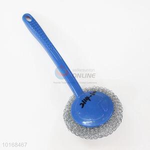 Stainless Steel Scourer Kitchen Cleaning Ball with Handle