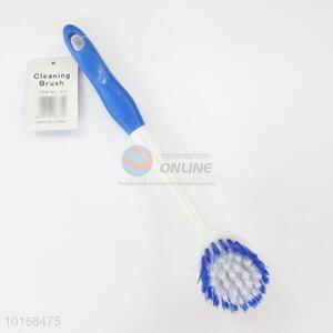Blue White Long Handled Scrubbing Brush Household