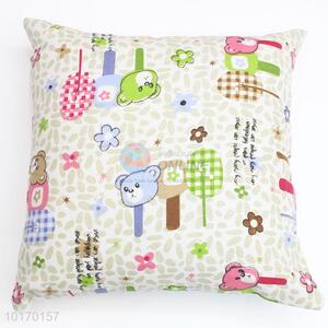 Cute design cushion cover with double-side printing