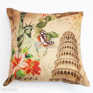 Good quality cheap cushion cover with single-side printing