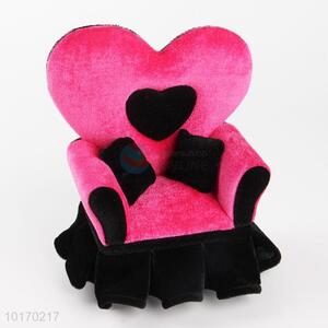 Chair shaped decorative velvet <em>jewelry</em> box