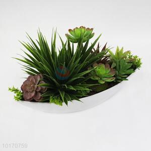 Permanent Green Plant Artificial Succulent Plants