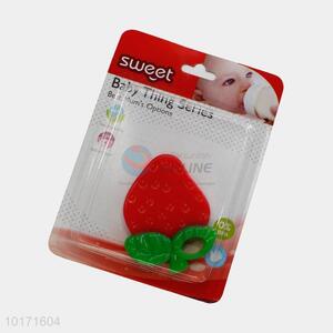Fruit Shaped Food-grade Silicone Baby Teether For Baby Teething