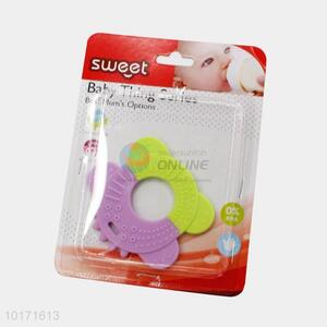 China Wholesale Lovely Food-grade Silicone Baby Teether Toy