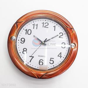 Cheap Wholesale Vintage Round Shaped Glass&Plastic Wall Clock