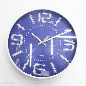 Wholesale New Design Round Shaped Cheap Glass&Plastic Wall Clock