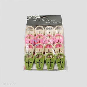 Best Selling PP Clothes Pegs Laundry Clip, 16Pieces/Bag