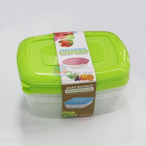 Promotional Plastic Food Container Preservation Box, 4 Pieces/Set