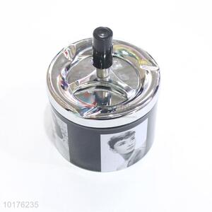 Good quality metal ashtray jar