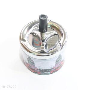 Beautiful designed metal <em>ashtray</em> jar
