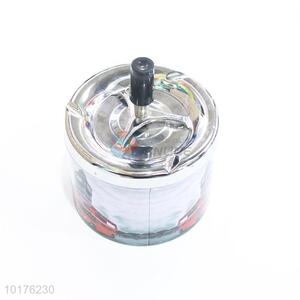 Unique designed metal ashtray jar