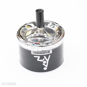 Practical designed metal ashtray jar