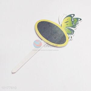 Wholesale manual DIY chalkboard twig cutting craftworks with butterfly