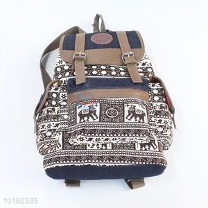Popular Durable Canvas Travel Backpack Vintage Canvas Backpack