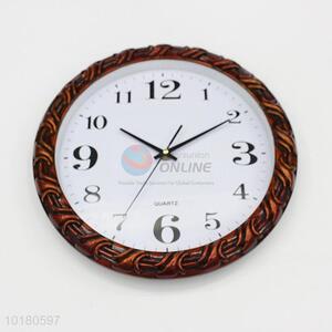 Wholesale Vintage Round Shaped Plastic Wall Clock