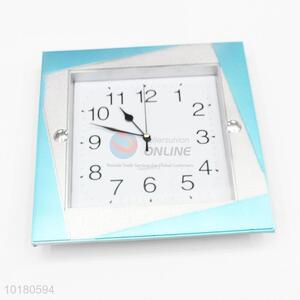 Promotional Square Shaped Plastic Wall Clock for Room Decoration