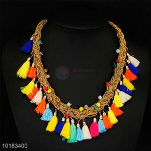 <em>Fashion</em> Style Elegant Woman <em>Jewelry</em> Chain Necklace with Tassels