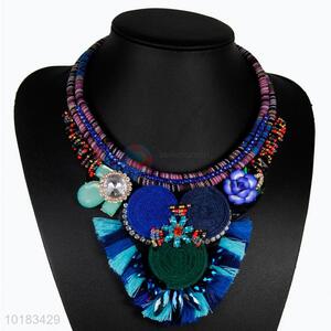 Wholesale <em>Jewelry</em> String Beads Necklace with Tassels