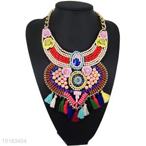 Wholesale Elegant Woman <em>Jewelry</em> Necklace with Tassels