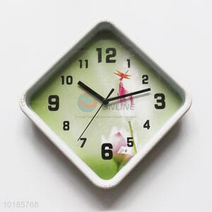 Hot Sale Printed Plastic Wall Clock For Room Decoration