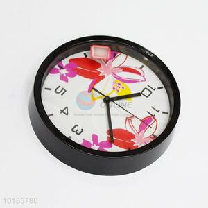 Hot Selling Quarz Round Shape Living Room Wall Clock For Gift