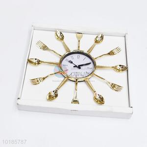 Wholesale Spoon Style Wall Clock For Promotion Gift