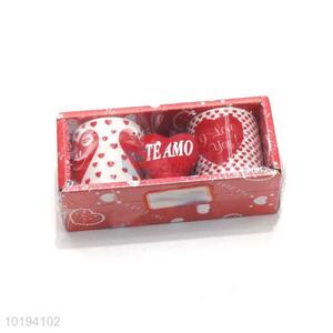 Popular Double Cup With Red Heart Gift Set