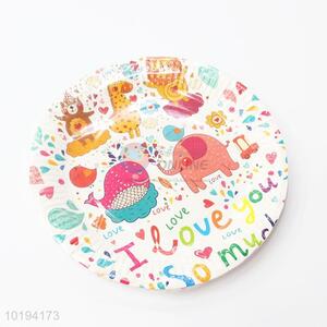 Lovely Cartoon Printed Disposable Paper Plate