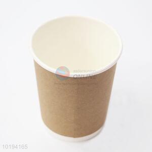 Black Disposable Double Wall Paper 8oz Coffee Cup