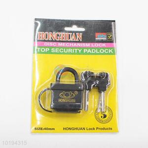 Disc Mechanism Lock Top Security <em>Padlock</em> 40mm