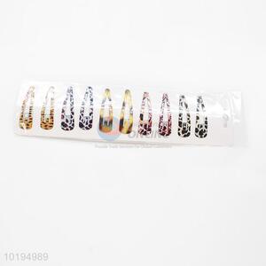 New arrival leopard printed hair clips