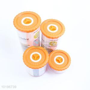4 PCS/Set Novelty Plasticc Food Storage Canister