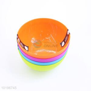 Food grade plastic portable bowl for wholesale