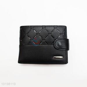 Fashionable Black PU Purse/Wallet for Daily Use