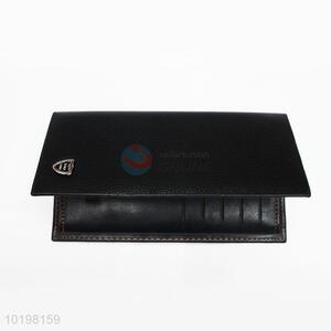 Promotional Black Rectangular Purse/Wallet for Daily Use